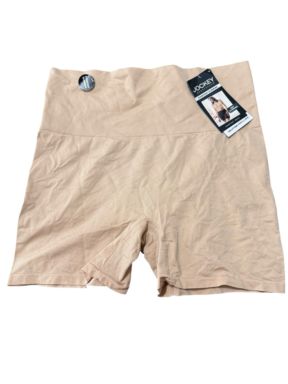 Jockey Women's Nude High-Waist Seamfree Short Everyday Slimming